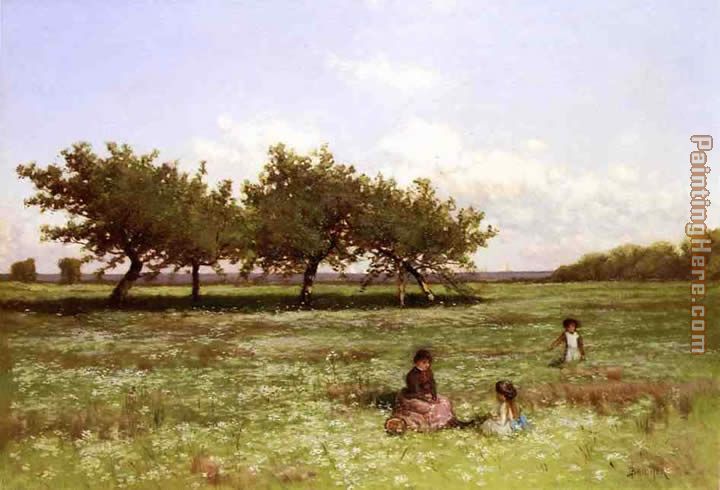Summer Afternoon Long Island painting - Alfred Thompson Bricher Summer Afternoon Long Island art painting
